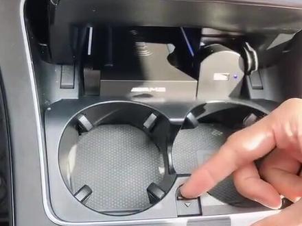 奔驰C级C200L/C260L/GLC260/GLC300L车载无线充电器#奔驰c无线充电 #Glc无线充