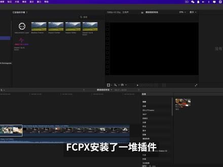 麦田青年课原创开发FCPX插件一键卸载管理系统#fcpx #fcpx教程 #fcpx插件