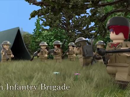 二战乐高定格动画