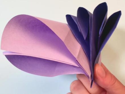 80、90后的回忆,甩纸炮。你们那这叫什么呢?#亲子手工 #儿童彩纸手工 #折纸 #8090后 #我要上热门