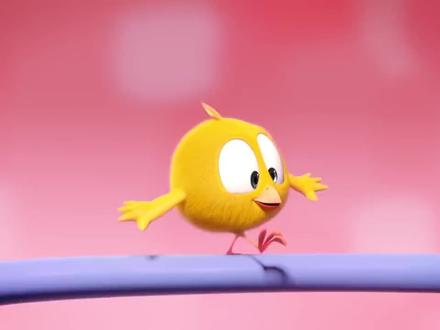 可爱的小萌鸡|动画。