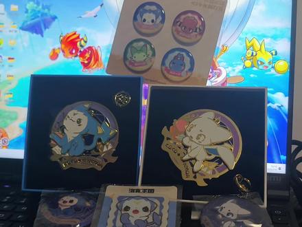 喵喵火花和水蓝蓝~还有迪莫~阿布~我是呆毛!你别闹!#洛克王国世界 #创作快洛 #洛克王国世界阿布徽章 #洛克王国世界迪莫徽章 #游戏破壁计划