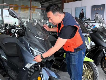 三阳九妹Z300 #九妹 #三阳九妹 #二手车 #踏板车 #摩托车