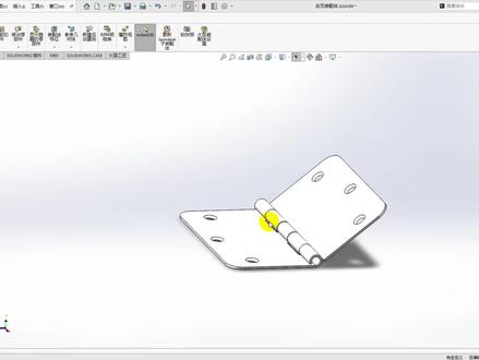 solidworks斗帝级功法秘笈教学:基础版合页制作过程教学6分钟学会
#solidworks教学 #solidworks #solidworks建模
#solidworks钣金 #solidworks机械设计