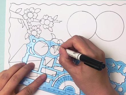 清明手抄报教程#清明节手抄报模版 #手抄报 #手抄报作业 #马克笔绘画