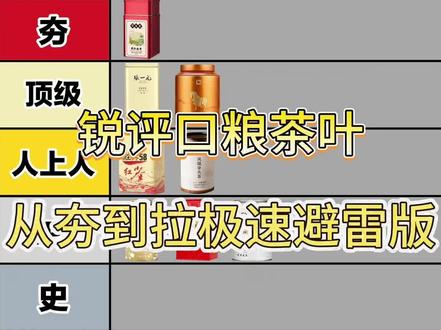 锐评口粮茶叶!从夯到拉极速避雷版
#英红九号#红茶#茶叶推荐#茶叶测评#号本堂英红九号