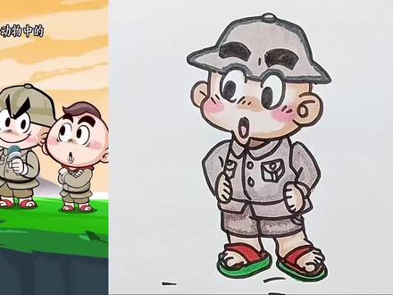 动物中的轰炸机#儿童简笔画