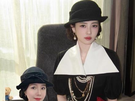 谁懂啊!白鹿这个发型真的太有大小姐那味儿了#白鹿 #白鹿同款 #跑男 #民国风 #发型教程