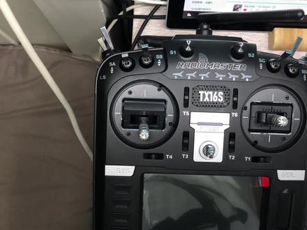 tx16s遥控器摇杆波杆通道设置方法
