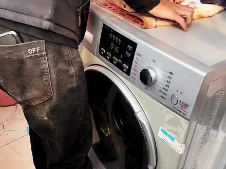 美的滚筒洗衣机拆机教程#家电深度清洗 #家电清洗培训