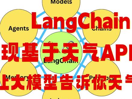 实现基于天气API让大模型告诉你天气状况 #openai #chatgpt #langchain #大模型 #ai