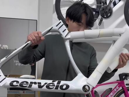 大哥非要换老王,也不听我建议!#cervelo #天汇单车