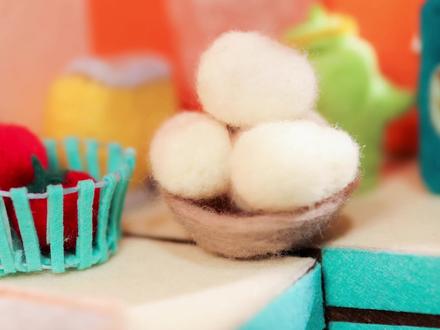 西红柿炒鸡蛋 / 从妈妈那学的第一道菜 / 献给为娃们操碎了心的、伟大的妈妈们#母亲节 #定格动画 #美食 #童年味道 #手工 #原创 #治愈