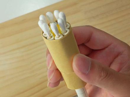 教你用纸做暴雨梨花针~ #折纸手工 #手工DIY #手工教程