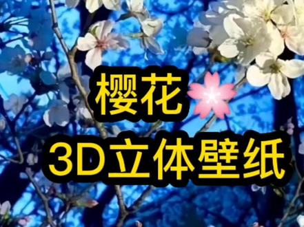 超级漂亮的裸眼3D立体壁纸,教程来啦!#剪映 #壁纸 #裸眼3d #立体壁纸 #手机锁屏