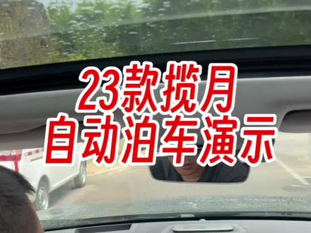 应直播间枝姐要求演示一下23款揽月自动泊车#星途 #星途揽月 #23款揽月 #奇瑞 #瑞虎9