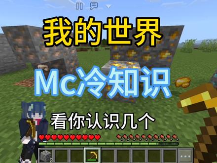 我的世界:你可能不知道的冷知识#我的世界#冷知识