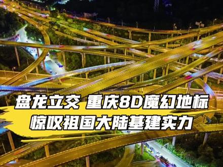 世界上最复杂的立交桥-盘龙立交#台湾馆长#馆长游重庆