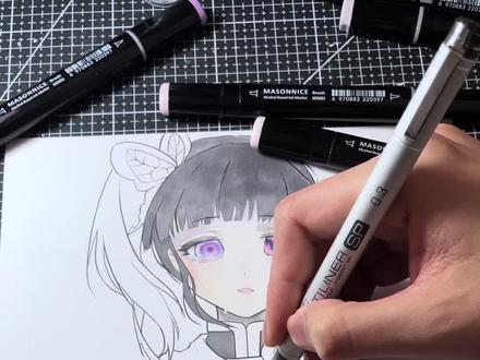 🎨“粉蝶去,紫蝶随,幼蝶欲去被拦回” #鬼灭之刃 #香奈乎 #香奈惠 #蝴蝶忍 #梅森尼斯马克笔 手绘 临摹
原图:@箐珩cyan