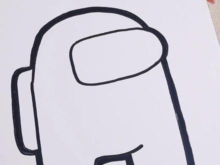 天黑请闭眼,太空狼人杀来啦!#画画 #简笔画 #狼人杀