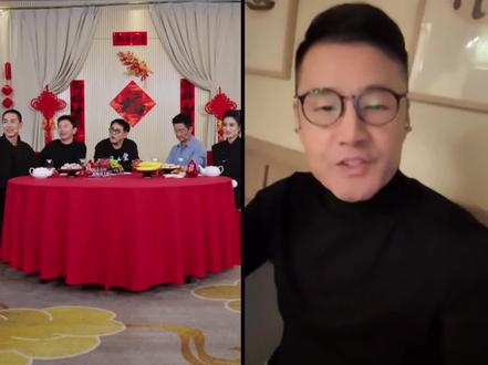 和老朋友们聊聊天 很开心有机会能和三十年前的朋友们一起畅谈@李连杰 @谢苗 #于荣光 #镖人 #功夫电影