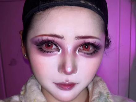 菲灵黑化妆教 #妆教#菲灵黑化 #菲灵 #cos妆教程 #叶罗丽精灵梦