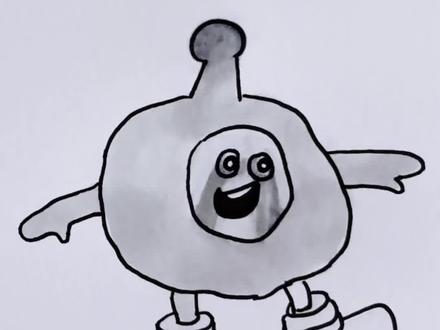 绝望蛋小黄 #蛋小黄 #绝望蛋小黄 ##蛋仔派对#简笔画#