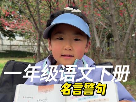 一年级下册语文·名言警句合集 每天记一句,语感天天涨
坚持积累,语文轻松不费力
陪孩子一起好好学习,天天向上📖#一年级下册 #名言警句 #谚语 #歇后语 #小学生