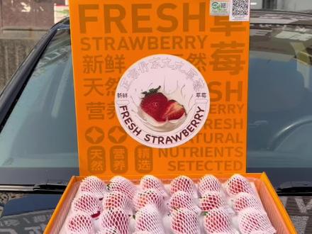丹东九九草莓🍓#草莓🍓 #冬天的草莓到底正不正常 #水果搬运工 #口感特别好 #优质农产品