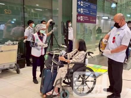 两个航班332人接受筛查 泰国加强印度入境健康监测