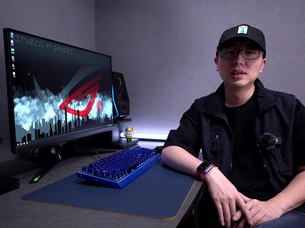 ROG XG27AQ电竞显示器体验分享 不太适合新手玩家 #游戏外设 #显示器