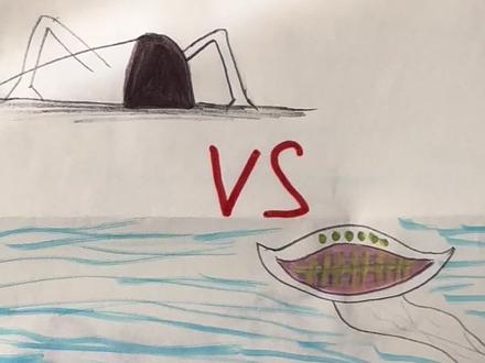 我画了一个小故事…… #食海者 #玛雅 #蓝鲸 #海怪出没 #儿童绘画
一起来听一下这个小故事吧