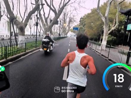 2026西湖半程马拉松#马拉松 #第一视角#影石GoUltra