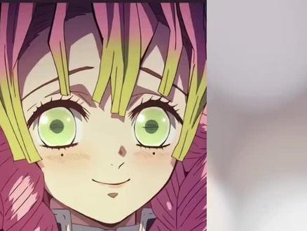 鬼灭之刃甘露寺蜜璃cos妆!超详细全妆跟练! #全妆跟练 #鬼灭之刃 #甘露寺蜜璃 #cos妆 #美妆模范生