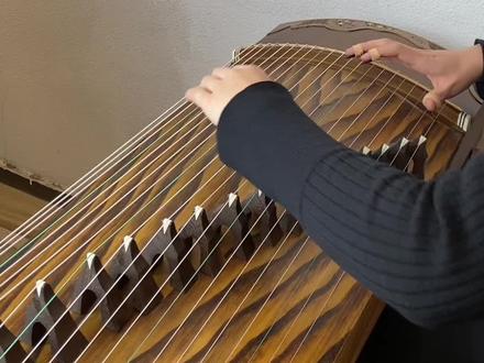 #春江花月夜 古筝简谱弹奏 #零基础学古筝 #寻音古筝