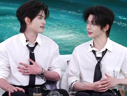 又被云熠卡姿兰直播甜到啦,糖量+++#云旗 #郝熠然 #直播 #撒糖