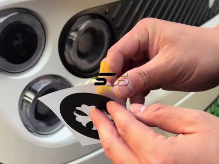 尾灯贴1.0版本教程#蔚来萤火虫 #萤火虫尾灯