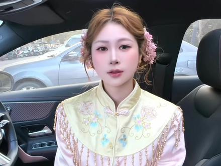 2min搞定新中式簪花盘发 手残党姐妹请学~ #发型 #盘发教程 #新中式 #手残党也能学会的发型 #抖音创作季