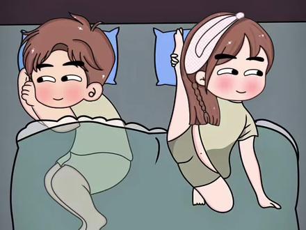 #婚前婚后 放屁的区别😂#轻漫计划 #萌娃 #原创动画 #夫妻