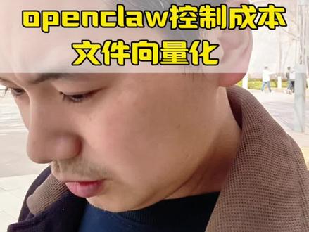 openclaw一定要结合向量数据库使用,把本地经常处理的知识,文件存入向量数据库,这样处理任务时就可以避免把整体文件读进会话,导致token拉爆#人工智能 #openclaw
