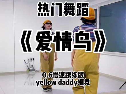 《爱情鸟》慢速跟练已上线,这老歌越听越爱 #舞蹈分解教学视频 #yellowdaddy编舞 #镜面舞蹈学习
#爱情鸟又飞回来了