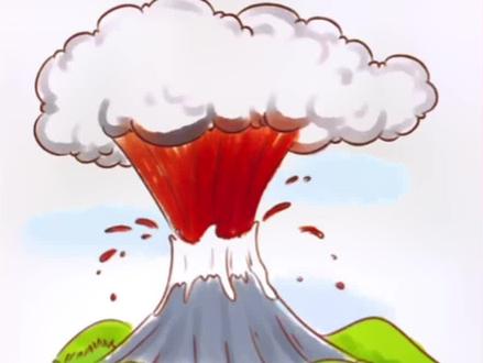 #印尼塞梅鲁火山喷发 Volcanoes火山蹭个热度发个英文版的🌋#科普 #每日英语