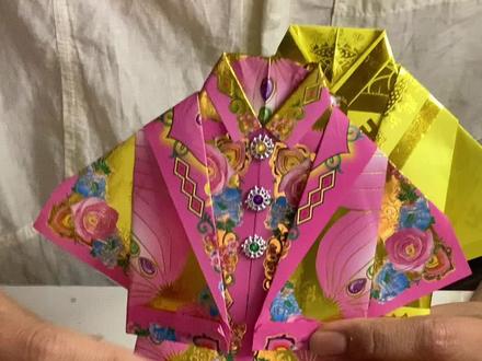 清明节祭祀祖先衣,我们一起学起来吧,让亲人感受到我们亲手折出的温暖!#非物质文化手工制作 #创作者中心 #创作灵感