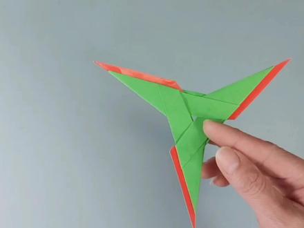 只需三张纸,教你折超酷的三刃暗影飞镖,折法简单易上手#飞镖折纸 #折纸玩具 #飞镖 #手工diy