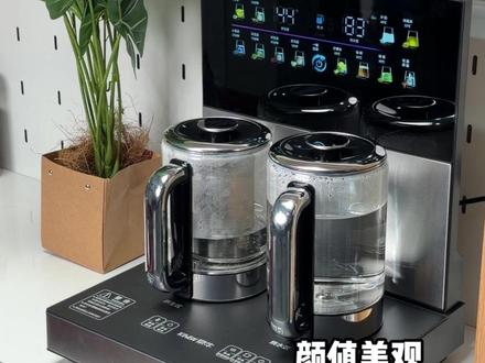 新款高端台式茶吧机,双烧炖煮,炫彩大屏,满足家庭办公,有面子 #茶吧机 #台式茶吧机 #管线机 #高端茶吧机 #语音茶吧机