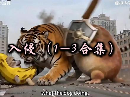 我的刀盾比比拉布入侵(1-3合集)#我的刀盾 #AI创作浪潮计划 #AI新春游园会 #比比拉布 #巴巴博一