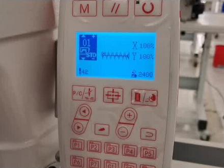 #布鲁斯缝纫机 #1900套结机 解锁基础花样操作方法