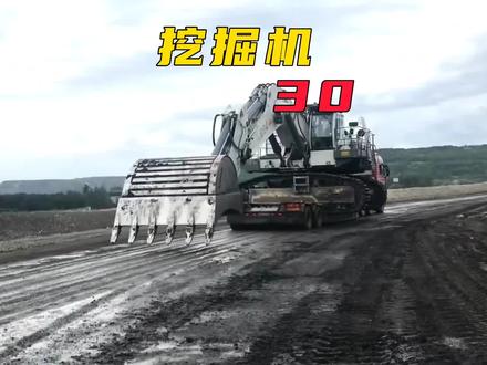 利勃海尔正铲挖掘机,你想开吗#工程机械 #挖掘机 #装载机 #机械总动员 #记录在工地上的日子