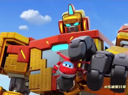 金小子变身黄金机器人了 #超级飞侠 #动画片 #益智动画