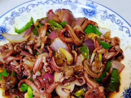 #真实生活分享官 家常版八爪鱼做饭#家常菜 #美食教程 #美食 #抖音美食创作者